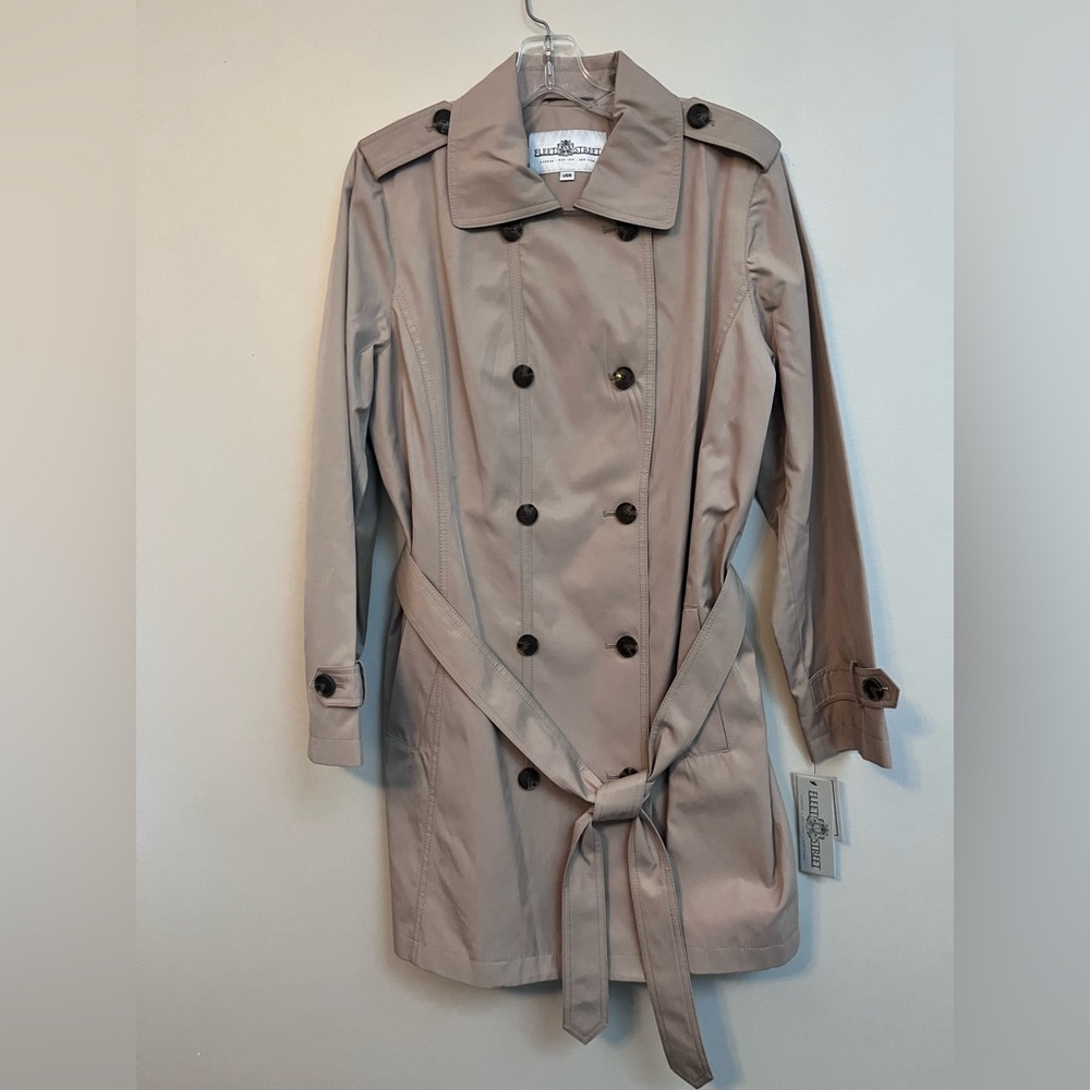 NWT Water Repellent Trench Fleet Street Coat